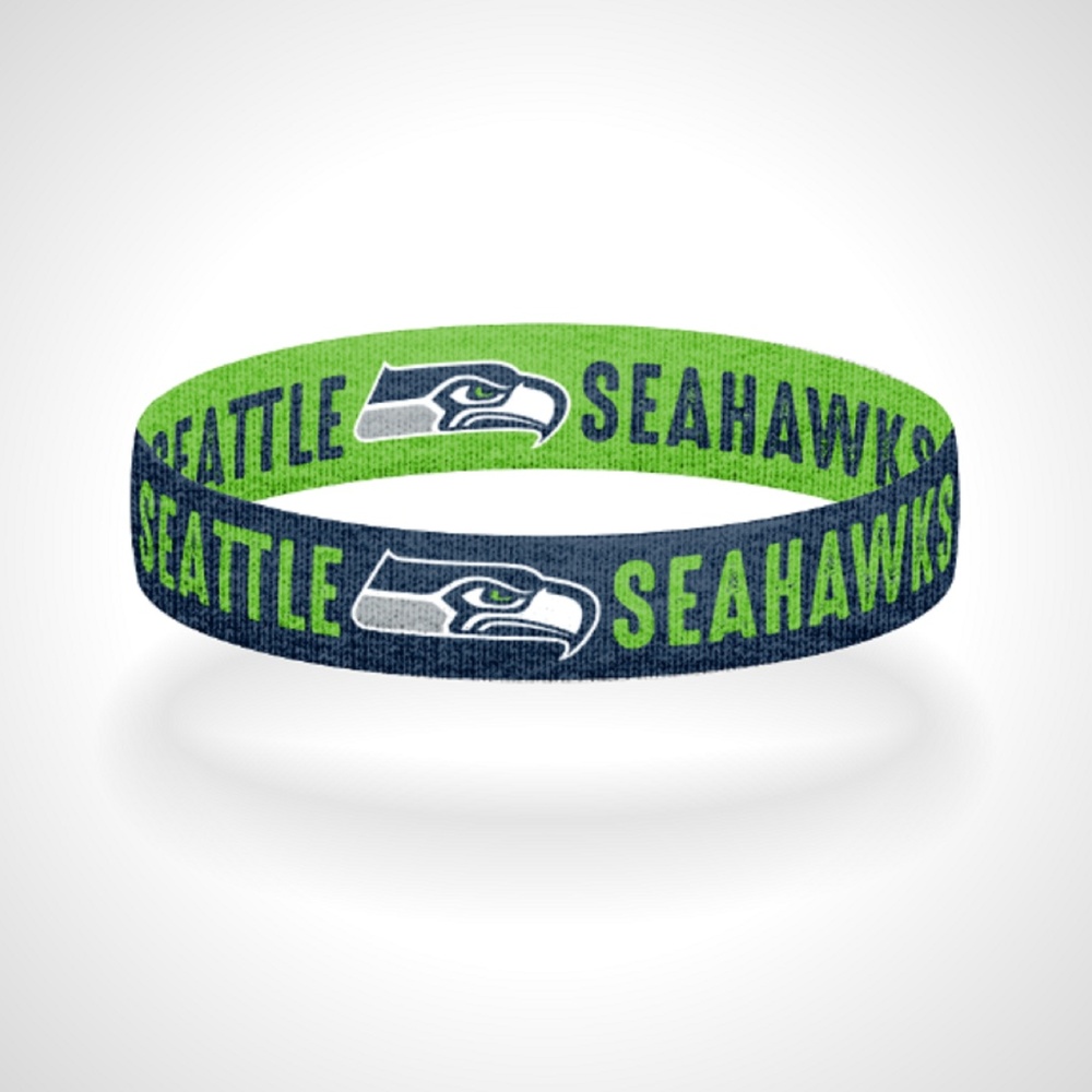 Reversible Seattle Seahawks Bracelet Wristband
